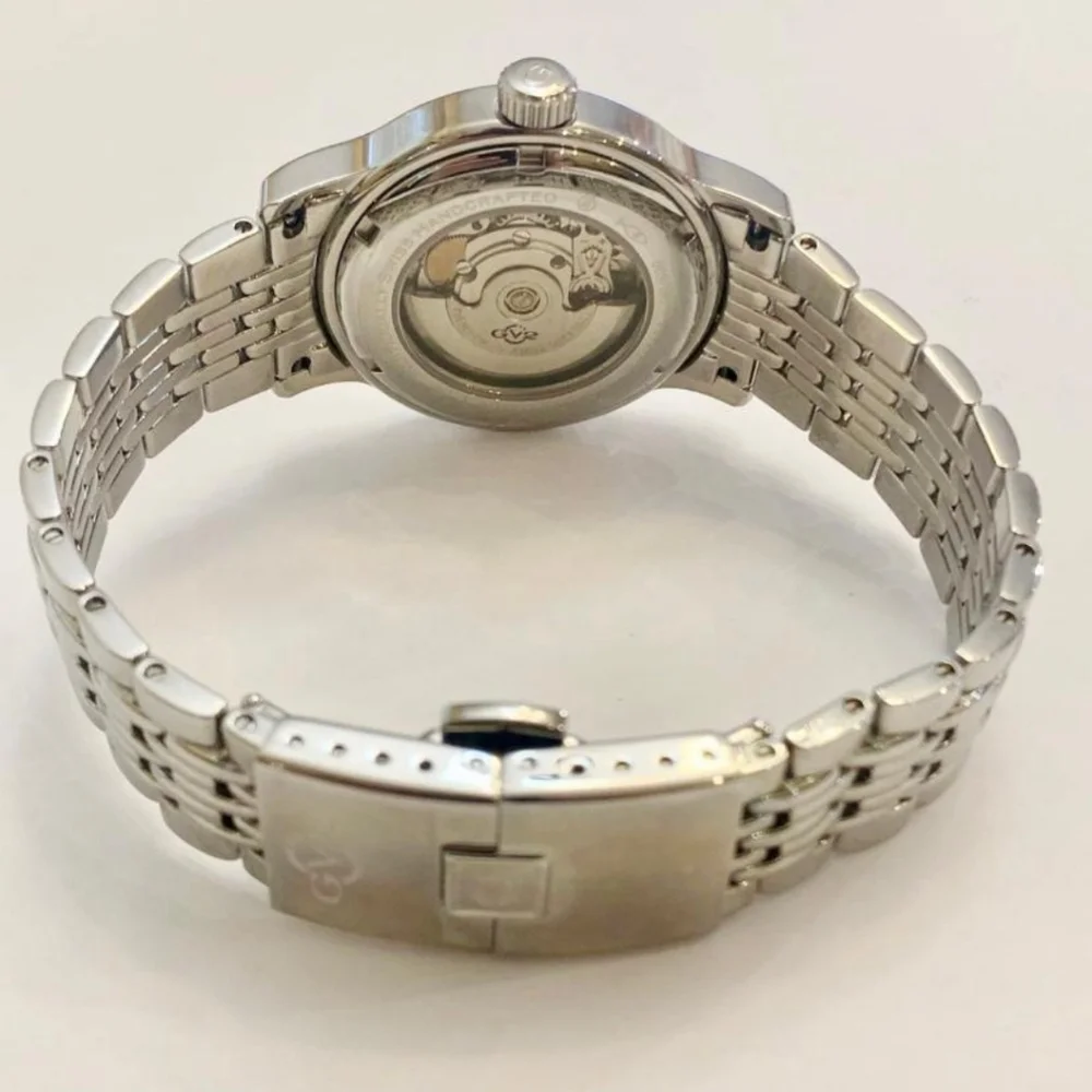 Gv2 Gevril Men's Swiss Automatic Limited Edition Stainless Steel Watch 4111